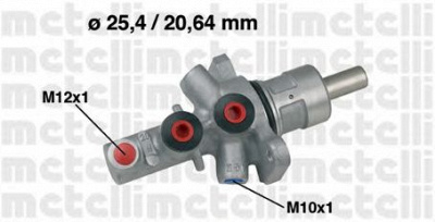 METELLI 050561 -  Главный тормозной цилиндр