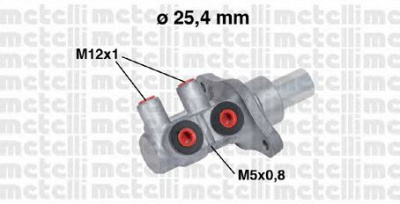 METELLI 050571 -  Главный тормозной цилиндр
