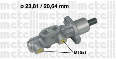 METELLI 050575 -  Главный тормозной цилиндр