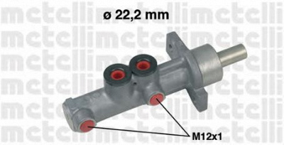 METELLI 050597 -  Главный тормозной цилиндр