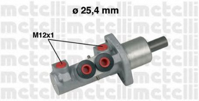 METELLI 050606 -  Главный тормозной цилиндр
