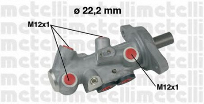 METELLI 050611 -  Главный тормозной цилиндр