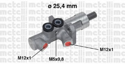 METELLI 050613 -  Главный тормозной цилиндр