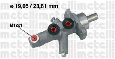 METELLI 050622 -  Главный тормозной цилиндр