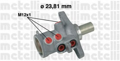 METELLI 050638 -  Главный тормозной цилиндр