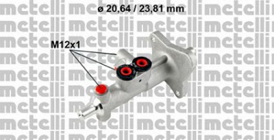 METELLI 050663 -  Главный тормозной цилиндр