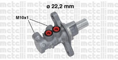 METELLI 050675 -  Главный тормозной цилиндр