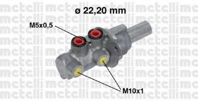 METELLI 050684 -  Главный тормозной цилиндр