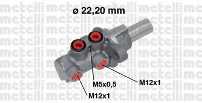 METELLI 050686 -  Главный тормозной цилиндр