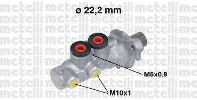 METELLI 050692 -  Главный тормозной цилиндр