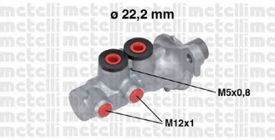 METELLI 050693 -  Главный тормозной цилиндр