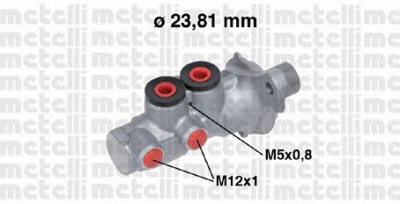 METELLI 050695 -  Главный тормозной цилиндр