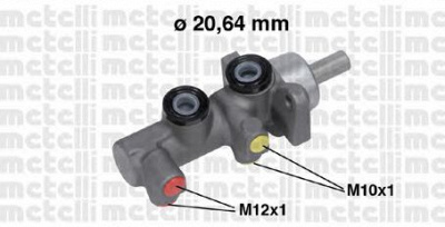 METELLI 050696 -  Главный тормозной цилиндр
