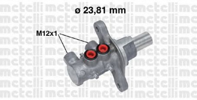 METELLI 050700 -  Комплект тормозных колодок, дисковый тормоз