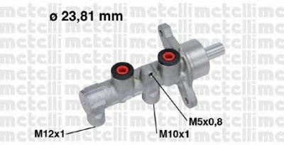 METELLI 050711 -  Главный тормозной цилиндр