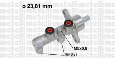 METELLI 050712 -  Главный тормозной цилиндр