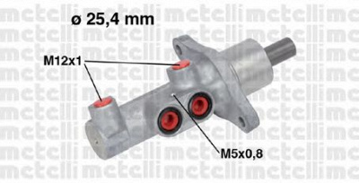 METELLI 050718 -  Главный тормозной цилиндр