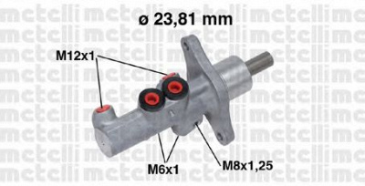 METELLI 050719 -  Главный тормозной цилиндр