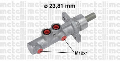 METELLI 050738 -  Главный тормозной цилиндр