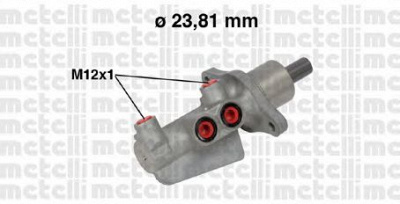 METELLI 050739 -  Главный тормозной цилиндр