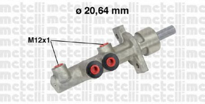 METELLI 050741 -  Главный тормозной цилиндр