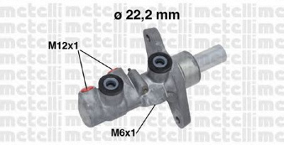 METELLI 050743 -  Главный тормозной цилиндр