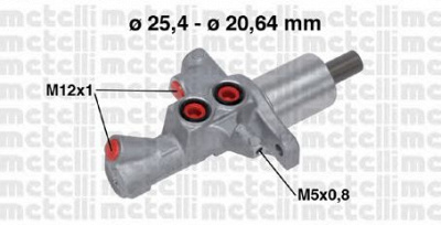 METELLI 050748 -  Главный тормозной цилиндр