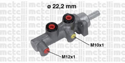 METELLI 050755 -  Главный тормозной цилиндр
