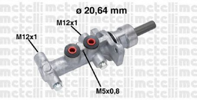 METELLI 050768 -  Главный тормозной цилиндр