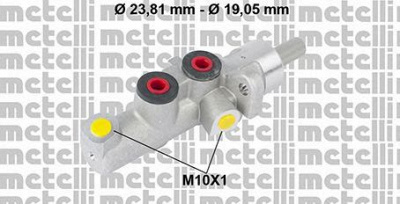 METELLI 050773 -  Главный тормозной цилиндр
