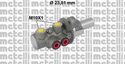 METELLI 050780 -  Главный тормозной цилиндр