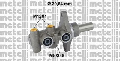 METELLI 050810 -  Главный тормозной цилиндр
