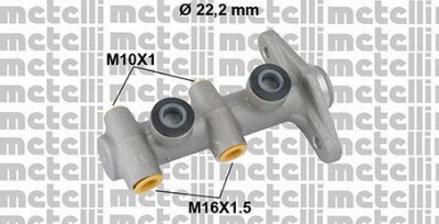 METELLI 050815 -  Главный тормозной цилиндр