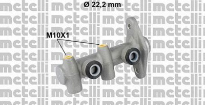 METELLI 050816 -  Главный тормозной цилиндр