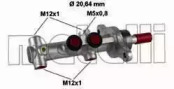 METELLI 050865 -  Главный тормозной цилиндр