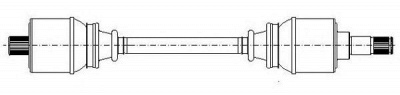 METELLI 170092 -  Приводной вал