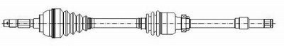 METELLI 170145 -  Приводной вал