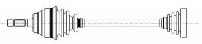 METELLI 170211 -  Приводной вал
