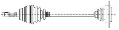METELLI 170423 -  Приводной вал