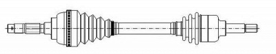 METELLI 170775 -  Приводной вал