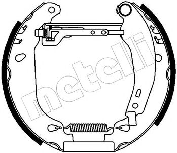 METELLI 510004 -  Комплект тормозных колодок