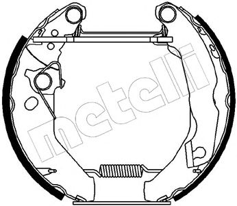 METELLI 510027 -  Комплект тормозных колодок
