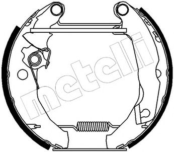 METELLI 510038 -  Комплект тормозных колодок