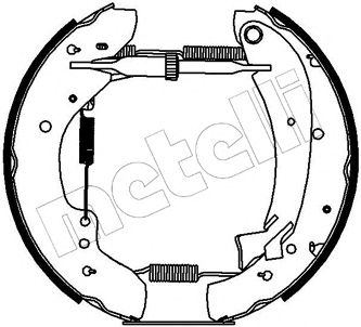 METELLI 510073 -  Комплект тормозных колодок