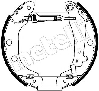 METELLI 510096 -  Комплект тормозных колодок