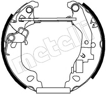 METELLI 510145 -  Комплект тормозных колодок