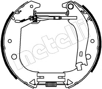 METELLI 510152 -  Комплект тормозных колодок