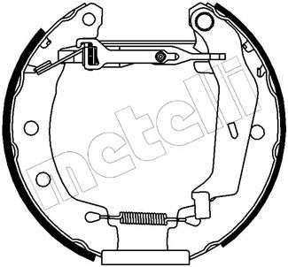 METELLI 510160 -  Комплект тормозных колодок