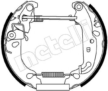 METELLI 510167 -  Комплект тормозных колодок