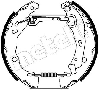 METELLI 510180 -  Комплект тормозных колодок